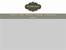 Tablet Screenshot of mohdchan.com.my